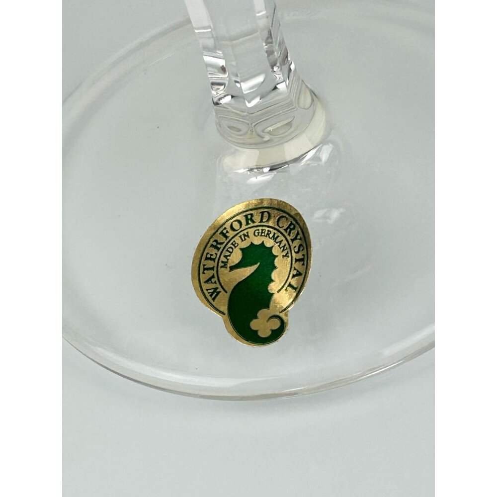 2 Waterford Crystal Millennium Wheat PROSPERITY Toasting Champagne Flutes 9.25" - Picture 8 of 16